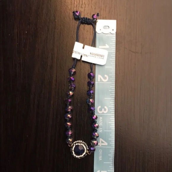 ⭐️New⭐️ Aurora Glass Pull Tie Bracelet - Picture 3 of 4